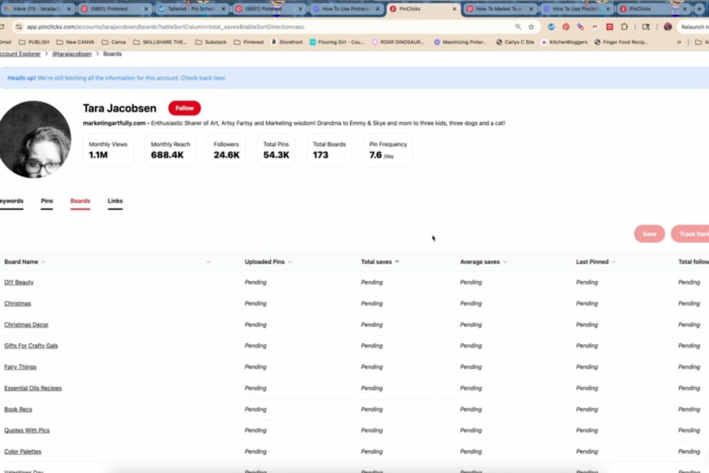 How to Use Pinclicks to Spy on Your Pinterest Keyword Strengths 
