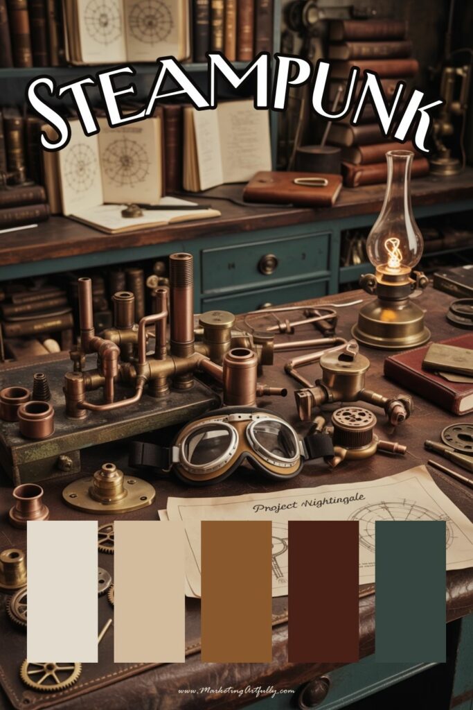 Steampunk - 40+ Aesthetics and Cores Steampunk - 40+ Aesthetics and Cores