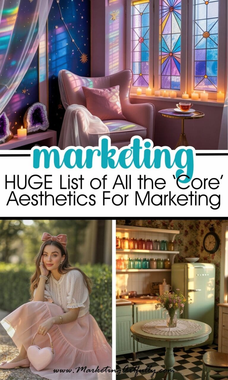 All The Cores Aesthetic 2026.HUGE List of All the 'Core' Aesthetics For Marketing