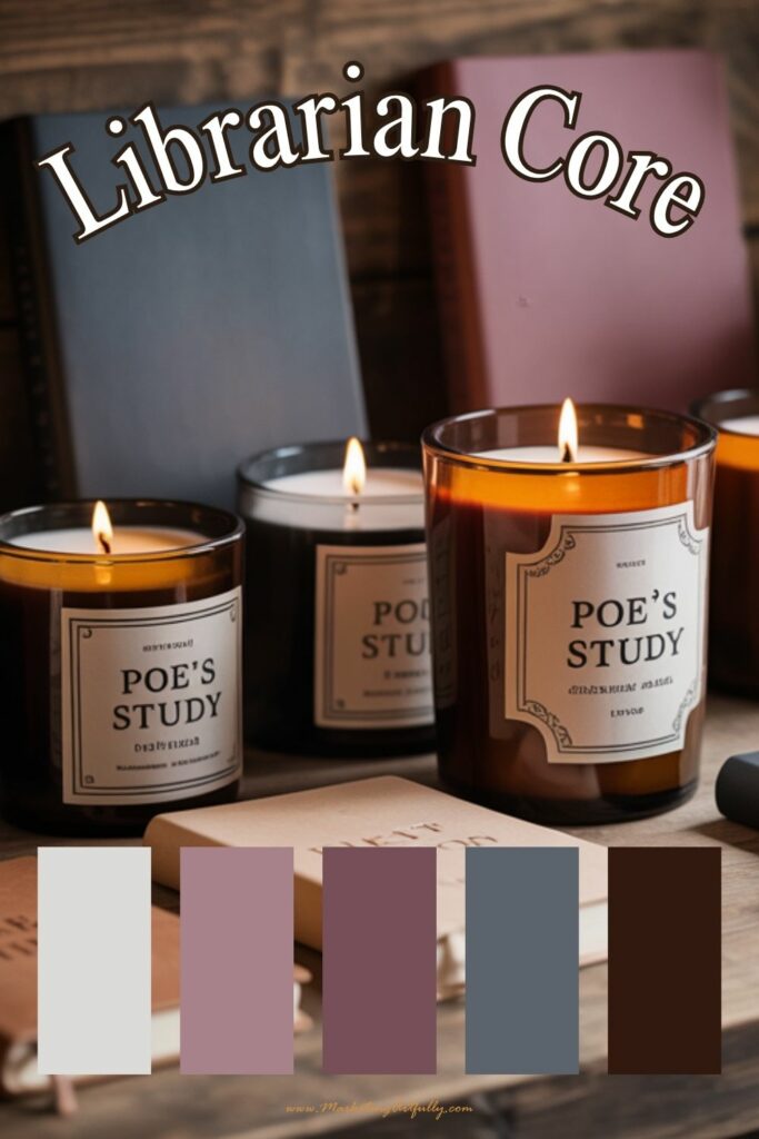 Librarian Core Aesthetic Color Palette