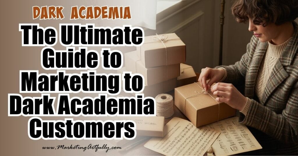 The Ultimate Guide to Marketing to Dark Academia Customers