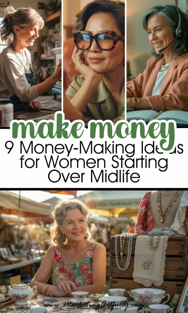 9 Money‑Making Ideas for Women Starting Over Midlife