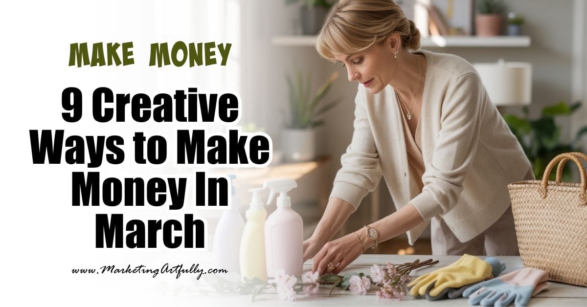 March Into Money: 9 Creative Ways to Make Cash This Month