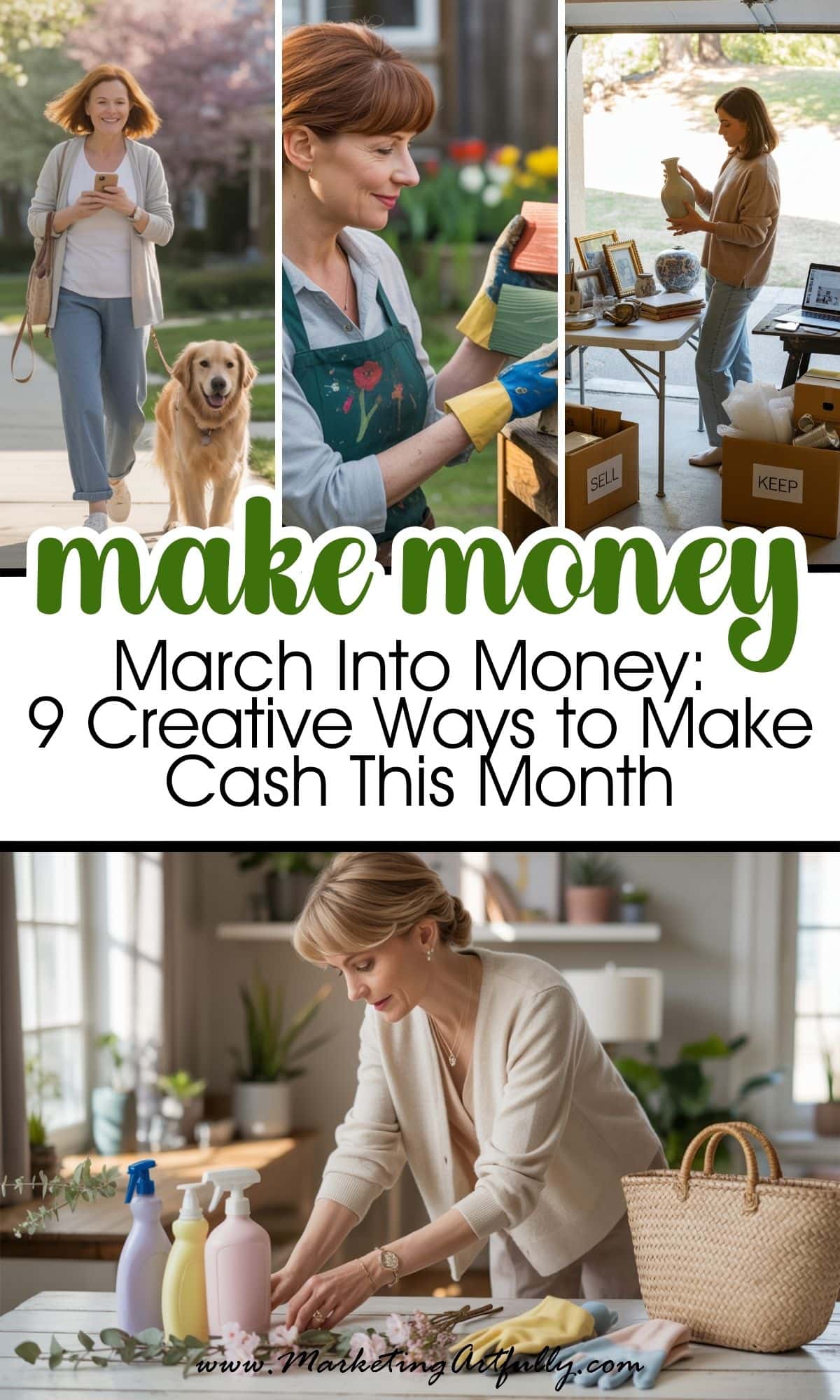 March Into Money: 9 Creative Ways to Make Cash This Month