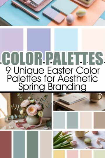 9 Unique Easter Color Palettes for Aesthetic Spring Branding