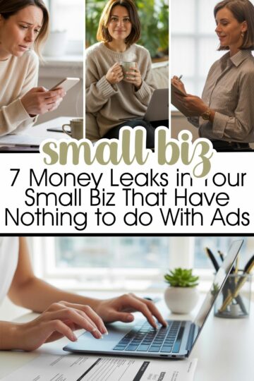 7 Money Leaks in Your Small Business That Have Nothing to Do With Ads