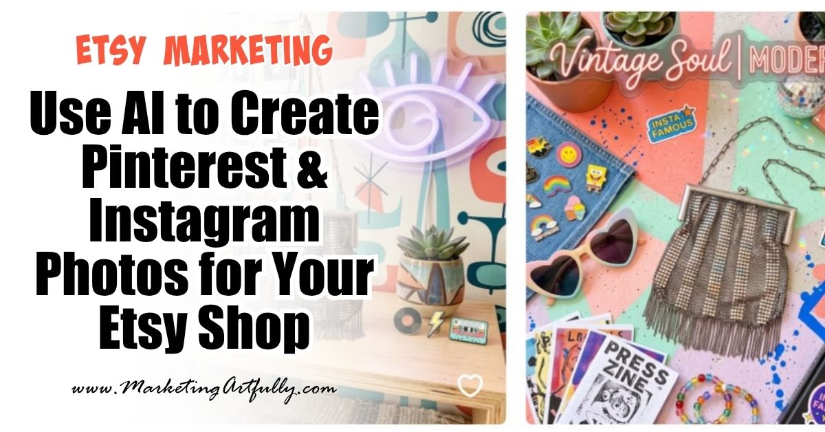 How to Use AI to Create Stunning Pinterest and Instagram Photos for Your Etsy Shop