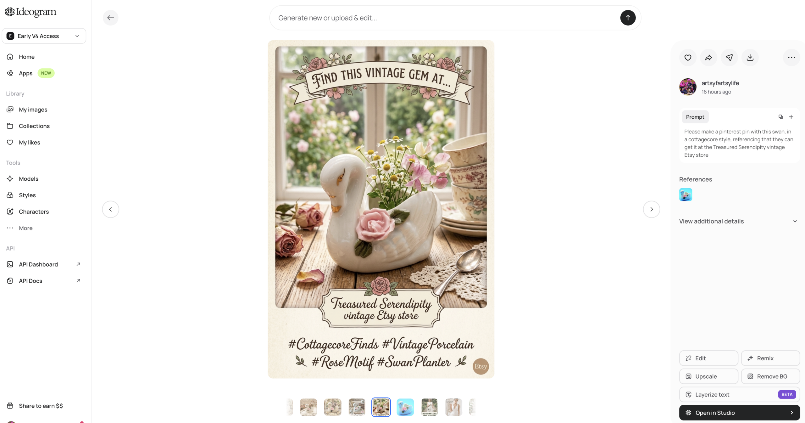 How to Use AI to Create Stunning Pinterest and Instagram Photos for Your Etsy Shop