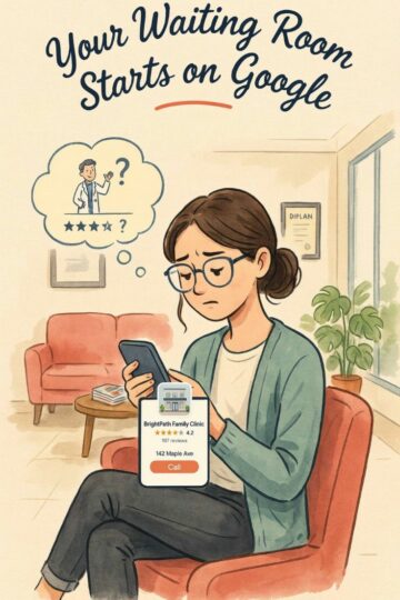 Your Waiting Room Starts on Google - Ways Patients Judge a Practice Before Booking