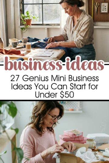 27 Genius Mini Business Ideas You Can Start for Under $50
