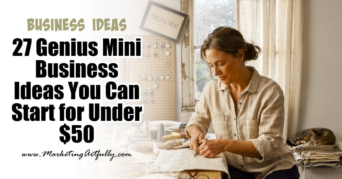 27 Genius Mini Business Ideas You Can Start for Under $50