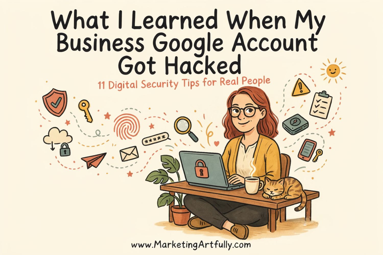 What I Learned When My Business Google Account Got Hacked (11 Digital Security Tips for Real People)