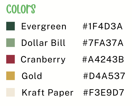 Green Monday Hex Colors