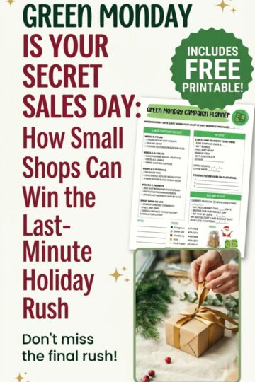 Green Monday Is Your Secret Sales Day: How Small Shops Can Win the Last-Minute Holiday Rush