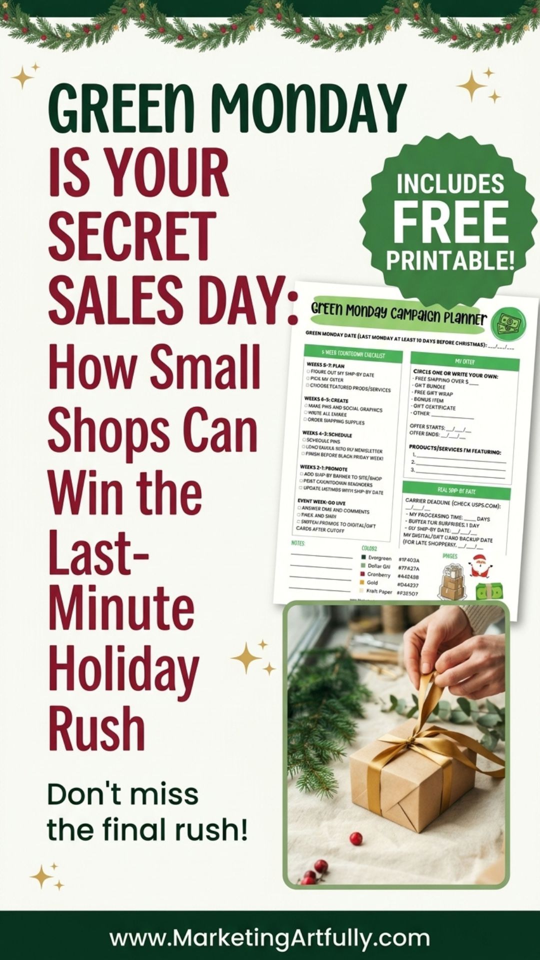 Green Monday Is Your Secret Sales Day: How Small Shops Can Win the Last-Minute Holiday Rush