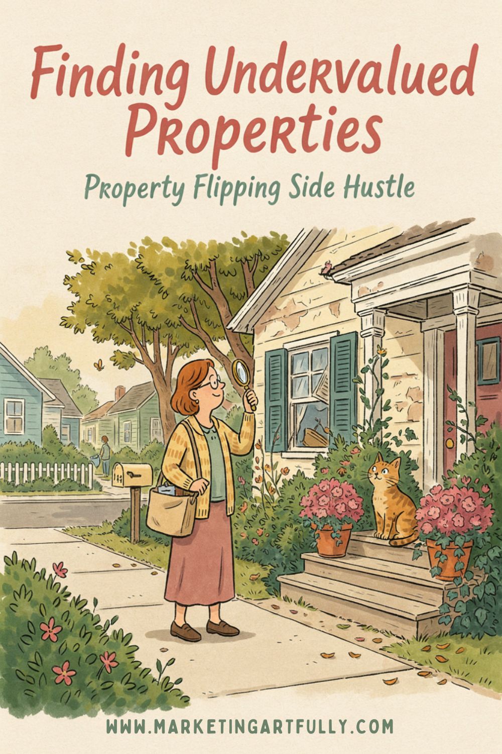 Finding Undervalued Properties - The sweet spot is a home with fixable problems in an area where renovated properties sell consistently. Outdated cabinets, tired flooring, and listing photos that look like they were taken with a potato? Those can be golden opportunities! 📸