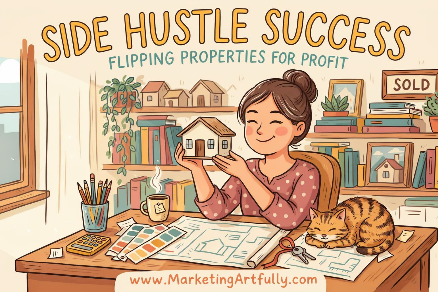 Side Hustle Success - Flipping Properties for Profit